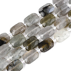 Природные лабрадорита бисер нитей G-T139-75