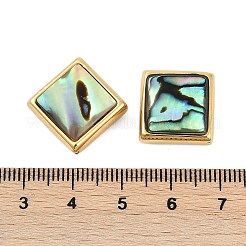 Бусины из натуральной ракушки пауа&nbsp;SSHEL-M024-03C-G