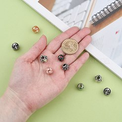 Сплавочные европейские бусины MPDL-S066-045