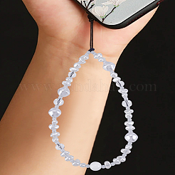 1 шт. стеклянные и искусственные жемчужины бусины для мобильных телефонов для женщин&nbsp;AJEW-LP0004-52