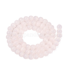 Colliers de perles en verre imitation œil de chat&nbsp;GLAA-N074-03A-09