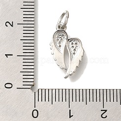 Латунные микро проложить кубического циркония подвески KK-Q001-06P