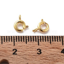 Латунная застежка пружинного кольца KK-G479-01B-G