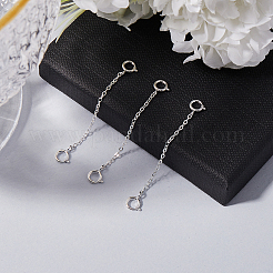 3 шт. удлинитель цепи из стерлингового серебра&nbsp;STER-BBC0006-76S