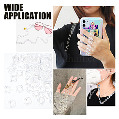 Прозрачные акриловые связывая кольца TACR-FH0001-11