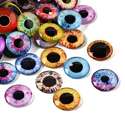 Cabochon in vetro trasparente stampato&nbsp;GL-CBAA22A-08