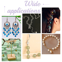 100 шт. ионное покрытие (IP) 304 нержавеющая сталь проушины штифты STAS-UN0048-98