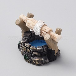 ミニ樹脂ディスプレイ装飾  ドールハウス用家具  ホームオフィス用 卓上  よく  34x30x27mm&nbsp;FIND-WH20019-71I