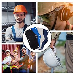 12 шт. двухцветная полиэстеровая многоразовая повязка на каску FIND-GF0002-19