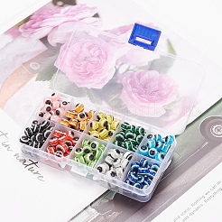 250шт 10 цвета бусины из смолы RESI-YW0001-05