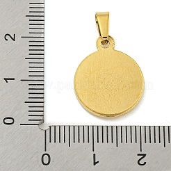 Placcatura ionica (ip) ciondoli in acciaio inossidabile 304&nbsp;X-STAS-B071-02G-12G