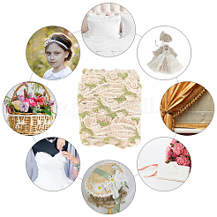 Отделка кружевом из полиэстера длиной 10 ярд OCOR-AR0001-34