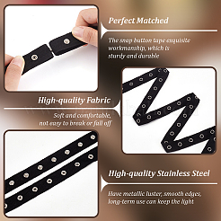 5 ярд ленты с кнопками из нержавеющей стали 201&nbsp;OCOR-WH0078-190A-01P