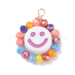 Подвески из гальванических бусин&nbsp;PALLOY-JF01374