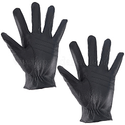 Ganzfingerhandschuhe aus Schaffell&nbsp;AJEW-WH20006-482A