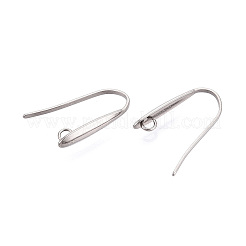 Крючки для сережек из нержавеющей стали марки 304&nbsp;LS-STAS-K182-24P