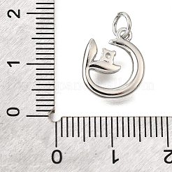 Латунные микро проложить кубического циркония подвески&nbsp;KK-V007-23P