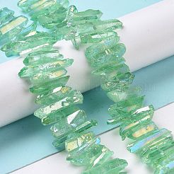 Натуральный кристалл кварца точки бусины нити&nbsp;G-K181-B32