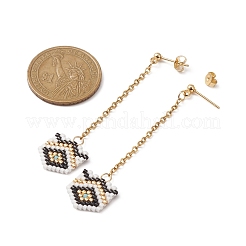 Серьги-гвоздики со стрелками для женщин EJEW-MZ00100