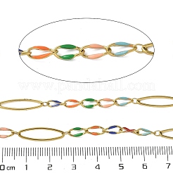 Cadenas de eslabones esmaltados de acero inoxidable 304&nbsp;CHS-U003-01G-01