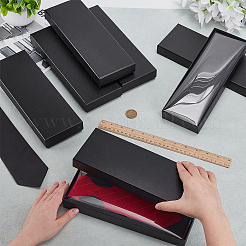 Коробки для хранения бумажно-картонных галстуков&nbsp;CON-WH0107-65