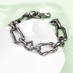 Armbänder aus massivem 304-Edelstahl für Damen und Herren&nbsp;BJEW-C148-03AS