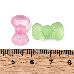 Матовые прозрачные акриловые бусины&nbsp;FACR-C001-01C