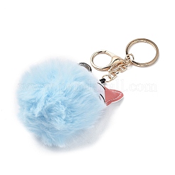 Simpatico ciondolo in peluche portachiavi gatto per borse e portafogli&nbsp;ST9850408