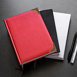 100 шт. 5-х цветные железные уголки для книг с цветочным узором FIND-FH0007-45