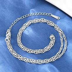 Латунные цепочки морского типа толщиной 2.5 мм для мужчин и женщин&nbsp;NJEW-L012-11S