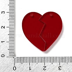 Прозрачные акриловые подвески MACR-M047-09