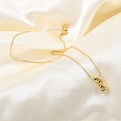 Латунный кулон в виде сыра NJEW-B135-02G