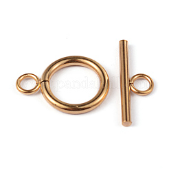 Ионное покрытие (IP) 304 нержавеющая сталь кольцевые застежки-тоглы&nbsp;LS-X-STAS-L176-12G-A