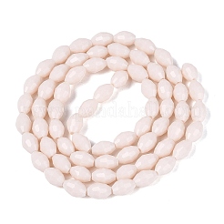 Cuentas opacas de color sólido cuentas de vidrio&nbsp;GLAA-N071-01A-C02