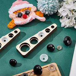 Измерительный инструмент из липы для кукольных глаз TOOL-WH0155-124A