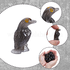 30 corbeau en résine pour décoration d'intérieur&nbsp;DJEW-SP0001-34