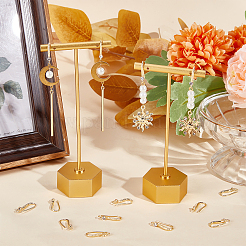 40 шт латунные серьги крючки KK-BBC0004-47