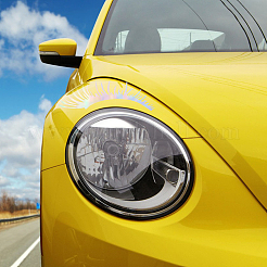 Наклейки для автомобилей с лазерными ресницами для домашних животных STIC-WH0004-03