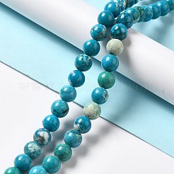 Бусины из натурального магнезита G-L555-02