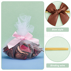 192 шт. 12-х цветные полиэстеровые упаковочные ленты-банты DIY-PH0013-56