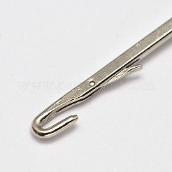 変色しにくいステンレス製ピンかぎ針  ステンレス鋼色  260x21mm  ピン：2mm&nbsp;NEED-P001-01