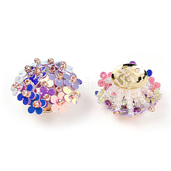 Cabochons paillette pvc&nbsp;FIND-S321-01I