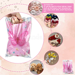Einweg-Geschenktüten aus Papier mit Schmetterlingsdruck&nbsp;ABAG-WH20006-22B