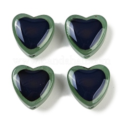 Двухцветные стеклянные бусины для настроения GLAA-Z007-10D