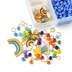 Радужный бисер&nbsp;DIY-FS0006-68