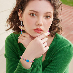 1 нить бусин из натурального смешанного камня&nbsp;G-TA0002-81B