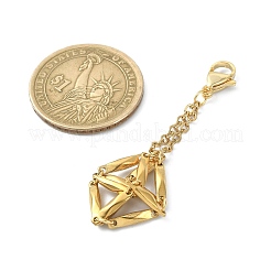 Подвесной держатель для камня из нержавеющей стали 304 HJEW-JM01533-02