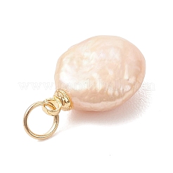 Подвески из натурального барочного жемчуга кеши&nbsp;PALLOY-JF04920-02