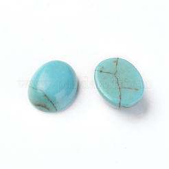 Cabochons turchese sintetico&nbsp;TURQ-L031-036A