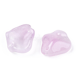 Pendentifs en verre deux tons&nbsp;GLAA-A011-15A